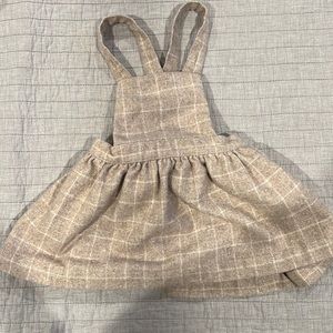 Wool overall dress